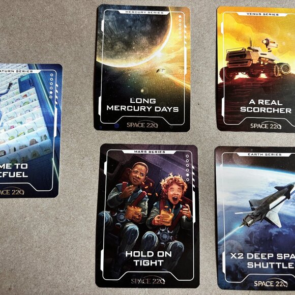 Epcot Space 220 Special Edition Trading Cards Walt Disney World - 9 cards! - Picture 3 of 3